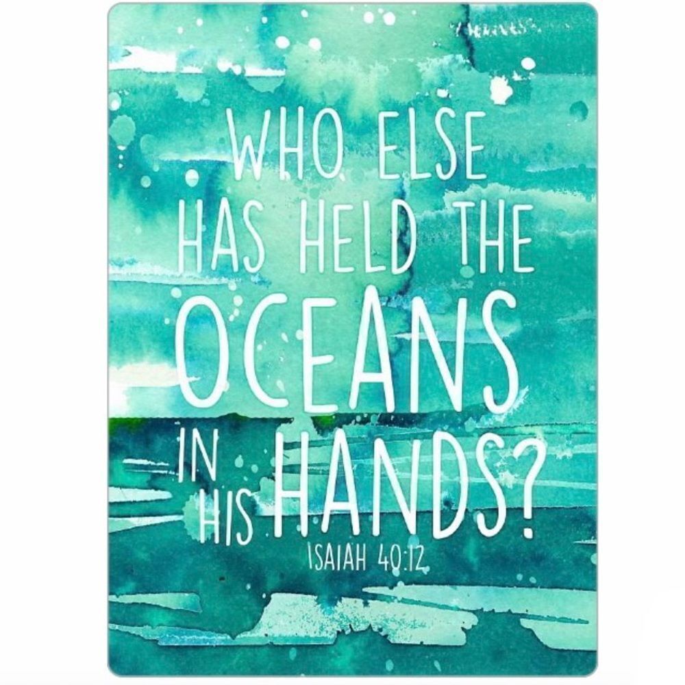 Isaiah 40:12 Magnet  - Picture 2 of 2